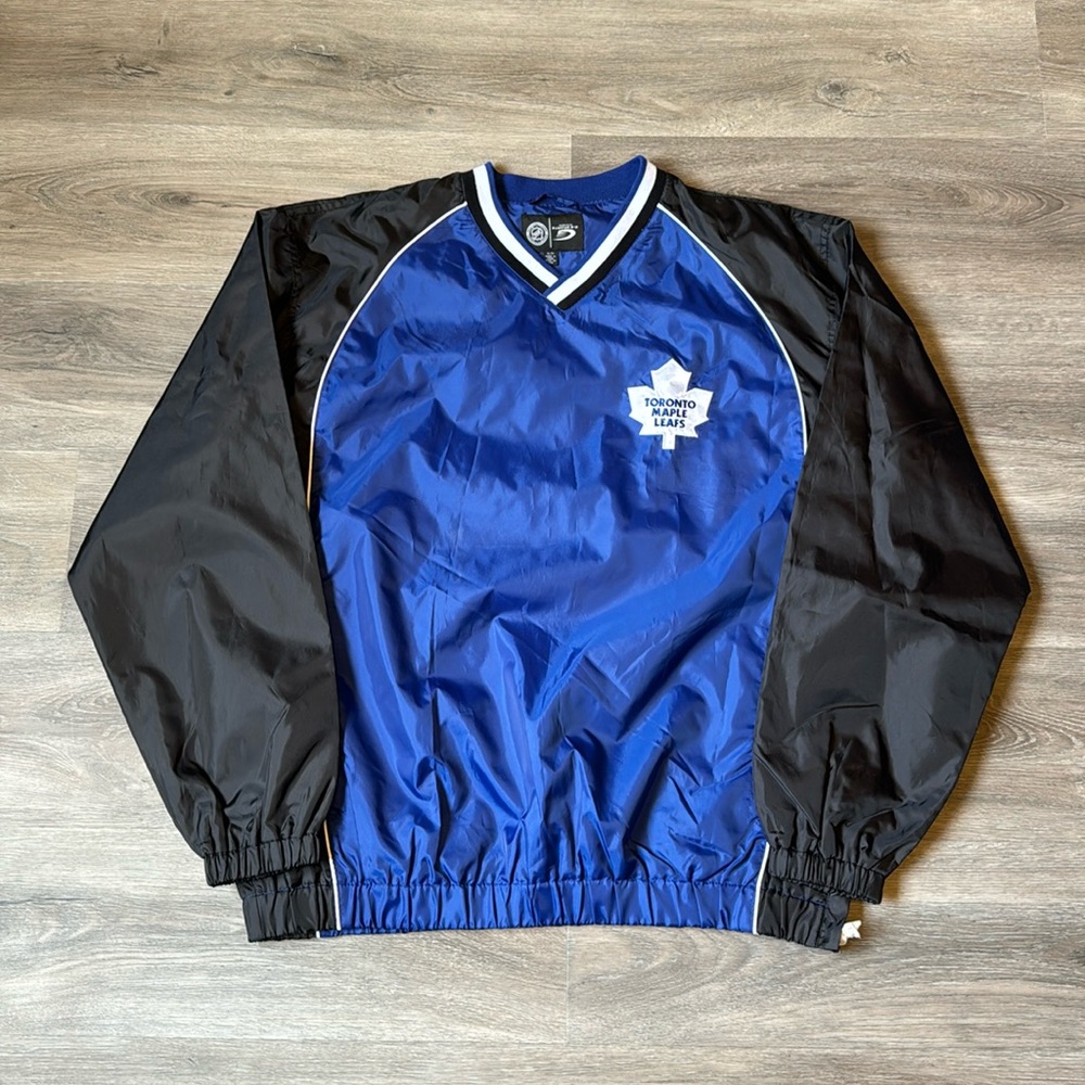NHL Blue and Black Windbreaker